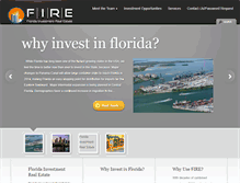 Tablet Screenshot of florida-investment-real-estate.com